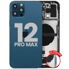 Back Housing (US Version) (Used OEM Pull: Grade B) (Pacific Blue)