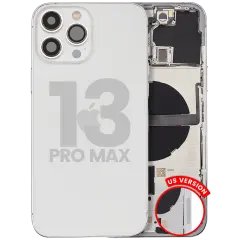 Back Housing (US Version) (Used OEM Pull: Grade B) (Silver)