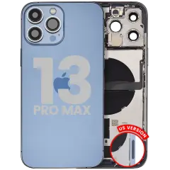 Back Housing (US Version) (Used OEM Pull: Grade B) (Sierra Blue)