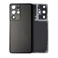 Back Cover Glass With Camera Lens (Phantom Black)