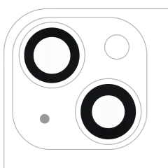 Back Camera Lens (Glass Only) With Adhesive