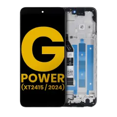LCD Assembly With Frame Moto G Power 5G (XT2415 / 2024) (Refurbished) (All Colors)